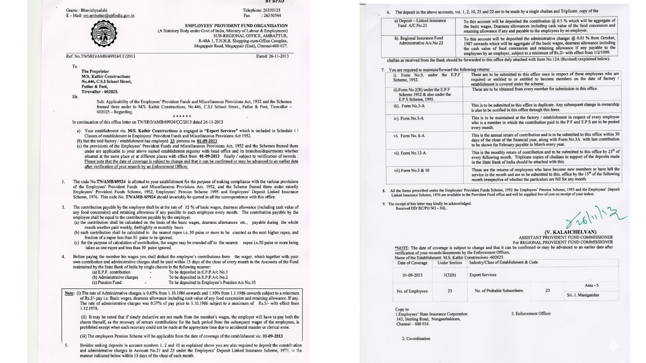 EPF Registration